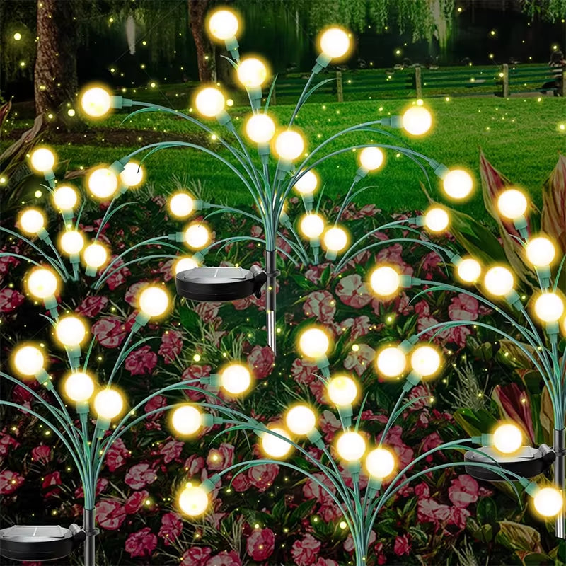 Solar Garden Lights - Solar Swaying Light, Solar Outdoor Lights, Solar Garden Decorative Lights Yard Patio Pathway Decoration