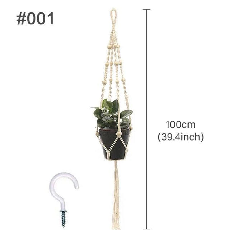 Handmade Plant and Flower Hanger - Eco Friendly Home Decor