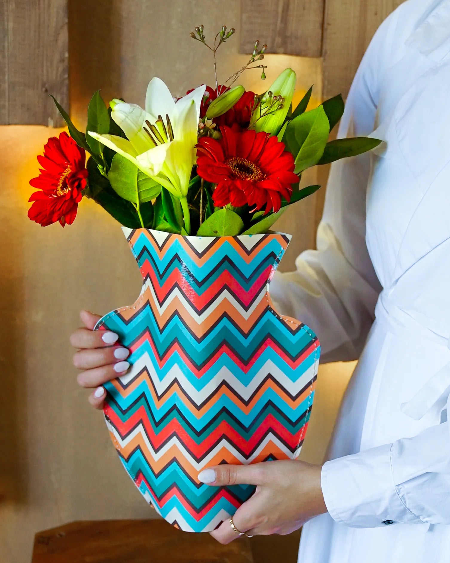 Eco Friendly Paper Vase