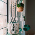 Handmade Plant and Flower Hanger - Eco Friendly Home Decor