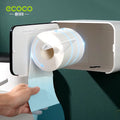 Waterproof Paper Towel Box Wall-Mounted Non-Punching Creative Simple Design Home Bathroom Accessories Items Placement Rack