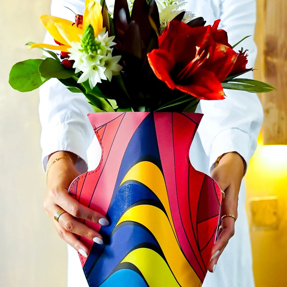 Eco Friendly Paper Vase