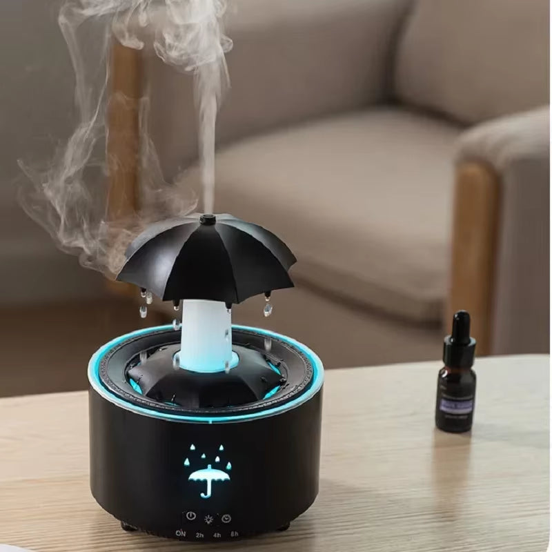 Rotating Umbrella Waterdrop Aromatherapy Machine