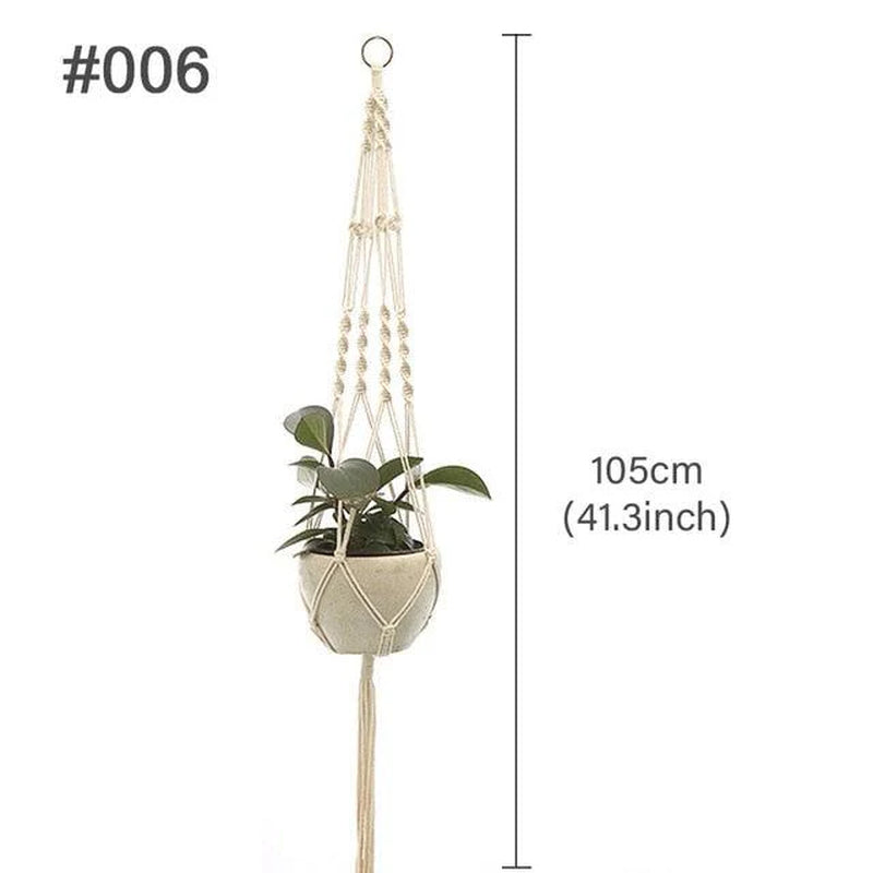 Handmade Plant and Flower Hanger - Eco Friendly Home Decor